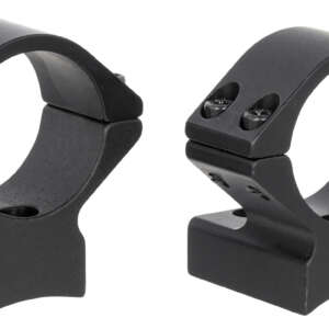 Talley 930765 Scope Mount/Ring Combo  Black Aluminum 1" Tube Winchester XPR Low Rings 0 MOA