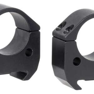 Talley TMS10M Modern Sporting  Black Anodized Aluminum 1" Tube Medium Picatinny Rail 0 MOA
