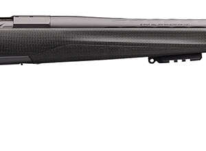 Browning 035543282 X-Bolt Pro Long Range 6.5 Creedmoor 4+1 26" Skip Fluted Heavy Barrel, Recoil Hawg Muzzle Brake, Spiral Fluted Bolt, Carbon Gray Elite Cerakote, Natural Carbon Fiber  Stock
