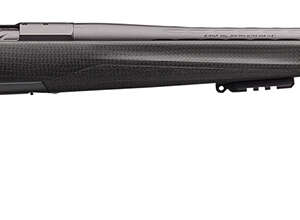 Browning 035543299 X-Bolt Pro Long Range 6.8 Western 3+1 26" Skip Fluted Heavy Barrel, Recoil Hawg Muzzle Brake, Spiral Fluted Bolt, Carbon Gray Elite Cerakote, Natural Carbon Fiber Stock