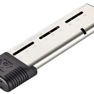 Wilson Combat 50045FS10 1911  10rd Extended Floorplate 45 ACP Fits Wilson Combat 1911 Elite Tactical Stainless Steel