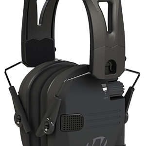 Walker's GWPRSEMRH RAZR Razor Tacti-Grip 23 dB Over the Head Black Polymer