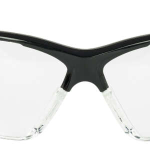 Walker's GWPIKNOF1CLR Ballistic Eyewear IKON Tanker Adult Clear Lens Matte Black Frame