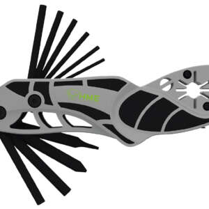 HME HMEATWRBH 14-In-1 Archery  Black/Gray Metal Folding