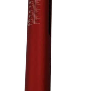 Birchwood Casey TRGSCL Trigger  Scale  Red Aluminum Body with Stainless Steel Trigger Pull & Rubber Black Handle for Firearms