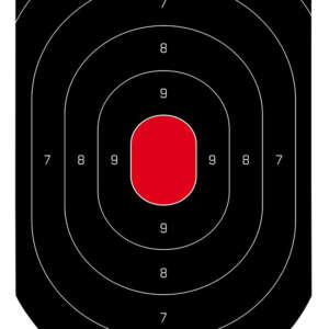 Birchwood Casey 35609 Dirty Bird  Oval Paper Target 12" x 18" 50 Per Pkg