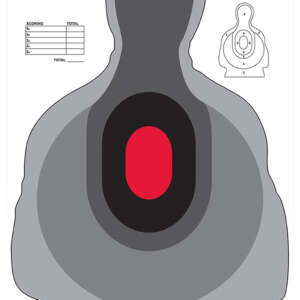Birchwood Casey 35722 Dirty Bird  Silhouette Tagboard Target 12" x 18" 100 Per Pkg