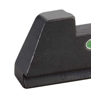 AmeriGlo GL291 Optic Compatible Sight Set for Glock  XL Tall Green Tritium Orange Outline Front Sight-Green Tritium  Rear Sight