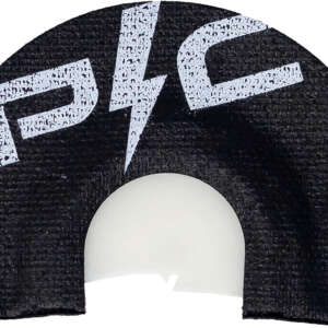 Power Calls 24237 Cluck/Purr  Diaphragm Call Attracts Turkeys Black/White