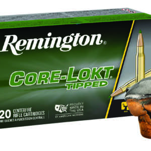 Remington Ammunition 29027 Core-Lokt Tipped 30-06Springfield 150gr Core-Lokt Tipped 20 Per Box/10 Case