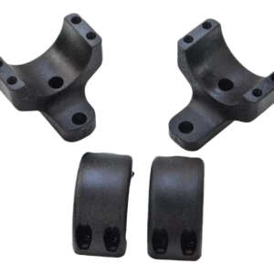 DNZ 703TXH2 Game Reaper 2 Scope Mount/Ring Combo Matte Black 30mm Howa
