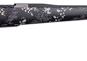 Weatherby MBT20N308NR4B Mark V Backcountry 2.0 Ti 308 Win 5+1 22" Barrel, Graphite Black Cerakote Metal Finish, Black with Gray/White Sponge Accents Peak 44 Blacktooth Stock