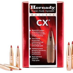 Hornady 243704 CX  6mm 80 gr Copper Solid/ 50 Per Box