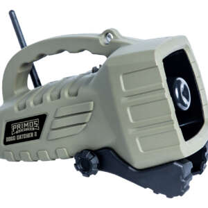 Primos 3851 Dog Catcher 2  Electronic Call Multiple Sounds Attracts Predator Attracts Multiple Features Integrated Remote Green