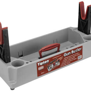 Tipton 100333 Gun Butler Rifle/Shotgun Firearm Gray/Red Plastic