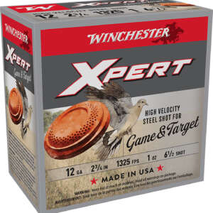 Winchester Ammo WE12GT65 Super X Xpert High Velocity 12Gauge 2.75" 1oz 6.5Shot 25 Per Box/10 Case