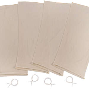 Allen 6595 Colorado Deluxe Elk Quarter Game Bags Natural Poly Cotton Blend 4 Bags