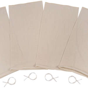 Allen 6596 Colorado Deluxe Deer Quarter Game Bags Natural Poly Cotton Blend 4 Bags