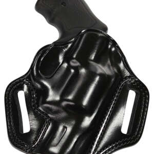 Galco CM834B Combat Master  OWB Black Leather Belt Slide Fits Glock 48 Fits S&W M&P Shield EZ Fits Glock 48 MOS Right Hand
