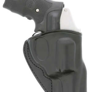 Galco SG158B Stinger  OWB Black Leather Belt Loop Fits S&W J Frame Fits Charter Arms Undercover Right Hand