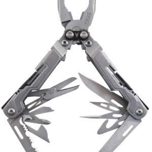 S.O.G SOG-PP1001-CP PowerPint  Stonewashed Stainless Steel 5Cr15MoV Stainless Steel Long Features 18 Tools