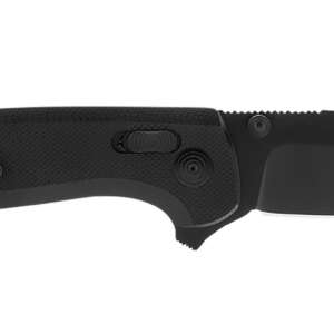 S.O.G SOGTM1027CP Terminus XR 2.95" Folding Clip Point Plain Black TiNi D2 Steel Blade Black G10 Handle Includes Pocket Clip