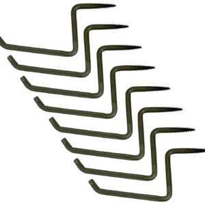 Ameristep AMSAMEAC0101 Grizzly Tree Step 6" Wide Black 8 Pack