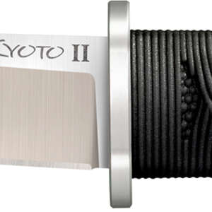 Cold Steel CS-17DB Kyoto II 3.38" Fixed Plain Tanto 8Cr13MoV SS Blade/Black Contoured Kray-Ex Handle