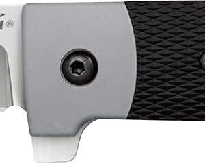 Cold Steel CS-26T Oyabun  3.50" Folding Plain 4034 Stainless Steel Blade/ Griv-Ex Black GRN w/TPR Inlay Handle