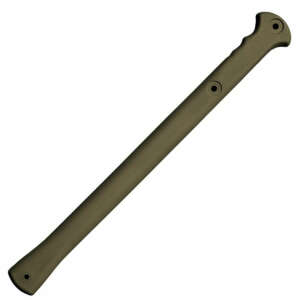 Cold Steel CS90PTHG Trench Hawk  3.50" Blade 1055 Carbon Steel Blade OD Green Polypropylene Handle 19"