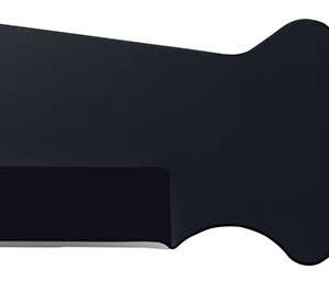 Cold Steel CS80TJDZ Jack Dagger Thrower 7.50" Fixed Plain Clip Point Black 1050 High Carbon