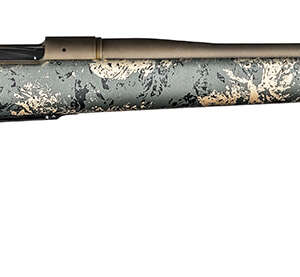 Christensen Arms 8010108700 Mesa FFT 300 PRC 3+1 22" Threaded Barrel, Burnt Bronze Cerakote, Green with Black/Tan Webbing Stock