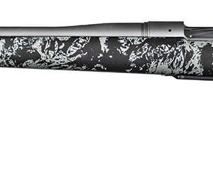Christensen Arms 8010111300 Mesa FFT 7mm Rem Mag 3+1 22" Threaded Barrel, Tungsten Gray Cerakote, Black with Gray Webbing Stock, Left Hand