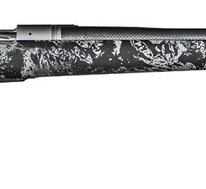 Christensen Arms 8010613300 Ridgeline FFT 6.5 Creedmoor 4+1 20" Carbon Fiber/Threaded Barrel, Stainless Steel, Black with Gray Accents Stock