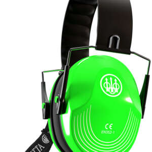 Beretta USA CF1000000207FF Safety Pro Muff 25 dB Florescent Green/Black