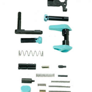 Timber Creek Outdoors ARLPKRE Lower Parts Kit  Robin's Egg Blue Aluminum for AR-15