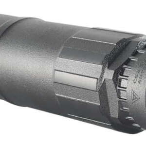 CGS Suppressors CGSHELIOSQDTI Helios QD 36 Cal 1.75" Diameter, Titanium with Black PVD Finish, 5/8"-24 tpi & 1/2"-28 tpi Thread Pattern