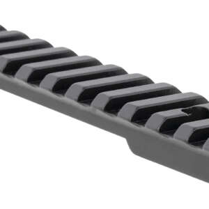 Talley PSM258763 Fierce Picatinny Rail  Black Anodized Short Action 20 MOA