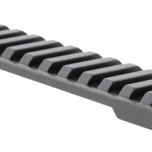 Talley PLM258779 Fierce Rivalry Picatinny Rail  Black Anodized Long Action 20 MOA