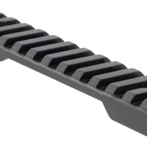 Talley PSM258779 Fierce Rivalry Picatinny Rail  Black Anodized Short Action 20 MOA
