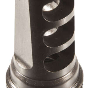 SilencerCo AC858 ASR Muzzle Brake Black Steel with 3/4"-24 tpi Threads for 338 Cal