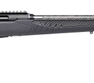 Savage Arms 57901 Impulse Mountain Hunter 7mm Rem 3+1 24" Carbon Fiber Threaded Barrel, Black Aluminum Receiver w/Picatinny Rail, Gray AccuStock Synthetic Stock, Ambidextrous