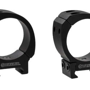 Wheeler 1133754 Sporter Scope Rings  Black 34mm Medium