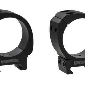 Wheeler 1133750 Sporter Scope Rings  Black 30mm Low