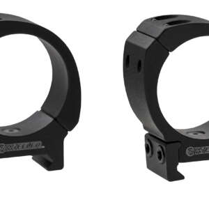 Wheeler 1133749 Sporter Scope Rings  Black 1" High