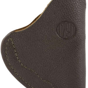 1791 Gunleather FCD2BRWL Fair Chase  IWB Size 02 Brown Leather Deer Hide Belt Clip Fits Ruger LCR Left Hand