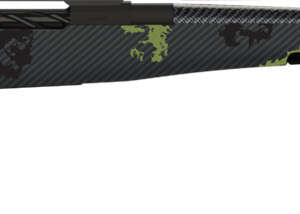 Fierce Firearms TROG300WIN24BF CT Rogue  300 Win Mag 3+1 24" Carbon Fiber Barrel, Black Cerakote Titanium Rec, Forest Camo Rogue Stock