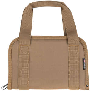 Allen 3642 Pistol Tote  Flat Dark Earth Endura 11.50" Long Lockable Holds 1 Handgun