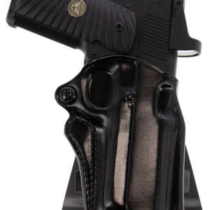 Galco SM2-652B Speed Master 2.0 OWB Black Leather Paddle Fits Mossberg MC1sc/Ruger Max-9/S&W M&P Shield Plus/Shield 3"9/40 & 2.0 9/40 Right Hand