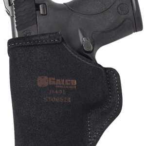 Galco STO882B Stow-N-Go  IWB Leather Belt Clip Fits Staccato C2 Right Hand